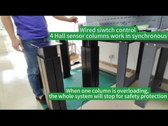 Columnas de elevación eléctricas ajustables con interruptor con cable de protección de seguridad